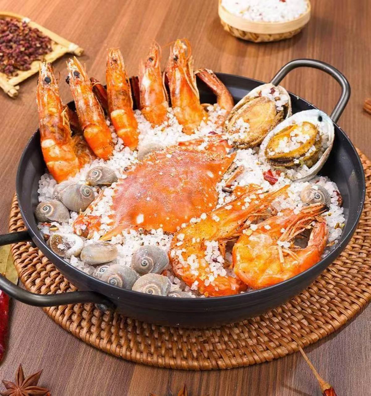 [Ready Stock] Large Sea Salt Salt-Baked Seasoning Pack for Salt-Baked Seafood